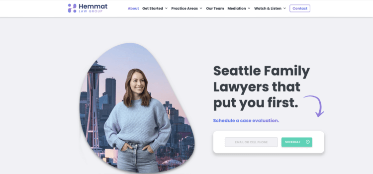 Law firm branding and website design
